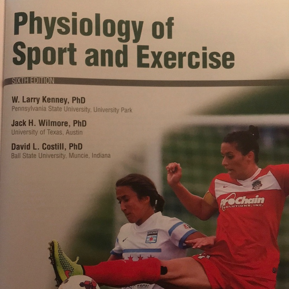 Physiology of sport and exercise: 6th Ed (Kenny, wilmore, costill)